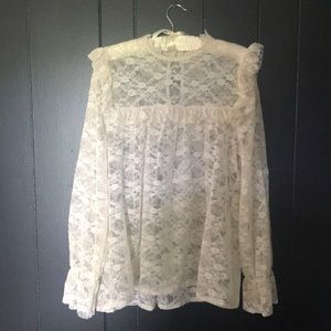 Lace Victorian Swing Top
